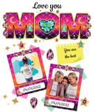 Discover Mom Personalized  Photo Frame
