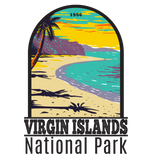 Discover Virgin Islands National Park Trunk Bay Beach T-Shi