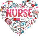 Discover Funny Nurse Heart Nursing RN Life Valentine's Day