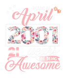 Discover 21St Birthday Floral Gift For Womens Born In April