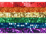 Discover sequin pride flag