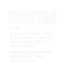 Discover My Name Is Christian Funny Name Tag