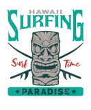 Discover Hawaii Surfing Paradise Funny Summer Vacation