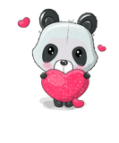 Discover Matching Valentines Day Red Heart Panda Love Coupl