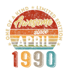 Discover Awesome Since April 1990 Vintage 32Th Birthday