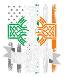 Discover St Patricks Day Irish American Flag ShirtMen Boys
