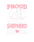Discover Womens Proud German Shepherd Mom Certified Dog Lad