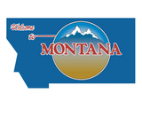 Discover Welcome to Montana - USA Road Sign
