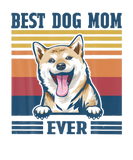 Discover Best Shiba Inu Mom Ever Funny Dog Mom Mother's Day