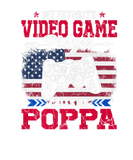 Discover Retro USA Flag Video Game Player Calls Me Poppa 4T