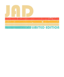Discover JAD Name Personalized Funny Retro Vintage Birthday
