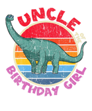 Discover Girl Birthday I Uncle I Brachiosaurus I Family Mat