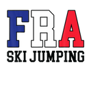Discover France Flag Ski Jumper - French FRA Ski Jumping
