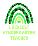 Discover Kindergarten Teacher Leopard Rainbow Plaid St Patr