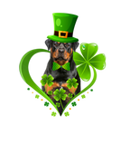 Discover St. Patrick Cute Leprechaun Rottweiler Dog Shamroc