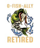 Discover Fishing Retro Retirement Ofishally Retired