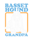 Discover Mens Basset Hound Grandpa | Dog Owner Basset Hound