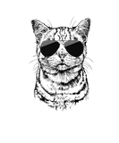 Discover Tabby Cat With Sunglasses