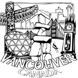 Discover Vancouver  Toddler Vancouver Baby Tee