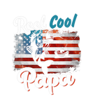 Discover Fishing Reel Cool Papa American Flag