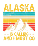 Discover Alaska Is Calling Funny Men Women Alaska Clothing