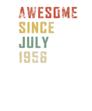 Discover 66 Years Old Awesome Since July 1956 66Th Birthday