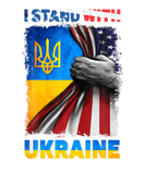 Discover I Stand With Ukraine Ukrainian Support American Fl