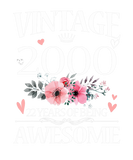 Discover 22 Year Old Made In 2000 Vintage Floral 22Nd Birth