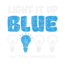 Discover Light It Up Blue Autism Awareness April Mom Dad Ki