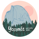 Discover Yosemite National Park Pink Half Dome