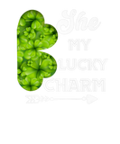 Discover She's My Lucky Charm Matching Couple Shamrock Patr