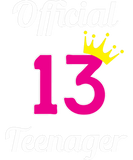Discover Official Teenager 13 — Teen Girl Birthday Gift Fit