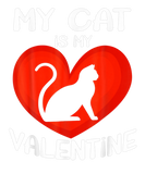 Discover My Cat Is My Valentine Kitten Lover Heart Funny Bo