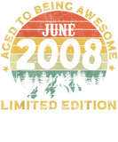 Discover Vintage Legends Awesome Born In June 2008 Aged Lim
