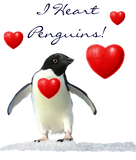 Discover Cute I Heart Penguins Animal-Lover Baby-doll