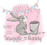 Discover Snuggle Bunny Cute Rabbit and Hearts Girls