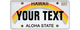Discover (Customizable) Hawaiian License Plate