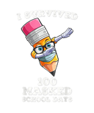 Discover I Survived 100 Masked School Days, Dabbing Crayon