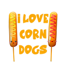 Discover I Love Corn Dogs Funny Food Lover Gag Corndog Cost
