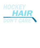 Discover Hockey Hair Don't Care Messy Hair Player Men Wo
