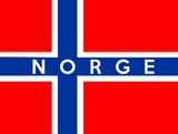 Discover norway flag country norge text