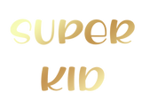 Discover super kid,golden calligraphy mothers day
