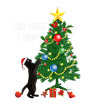 Discover Cat I Do What I Want Black Cat Pulling Christmas T