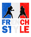 Discover France Flag French Boxing Club Vintage