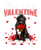 Discover This Is My Valentine Pajama Newfoundland Dog