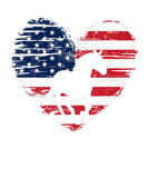 Discover Horse American Flag Heart 4Th Of July USA Patrioti