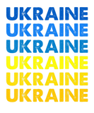 Discover Vintage Gradient Ukraine Flag Color Patriotic Ukra