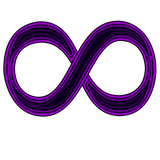 Discover Purple Infinity Symbol