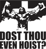 Discover Dost Thou Even Hoist? - Jesus Sleeveless