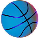 Discover Bright Blue Large Basketball
